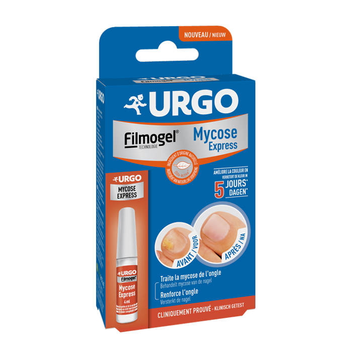 Image of Urgo Filmogel Mycose Express 4ml + Nagelvijltjes 5 Stuks