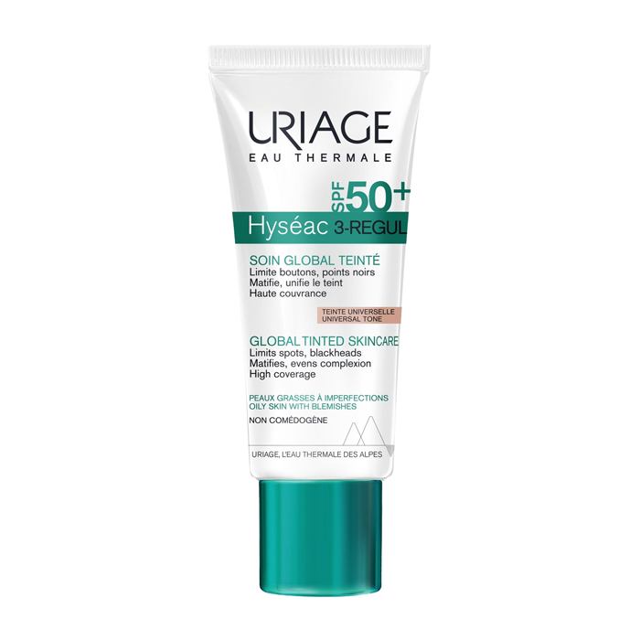 Image of Uriage Hyséac 3-Regul Getinte Allroundverzorging SPF30 40ml 