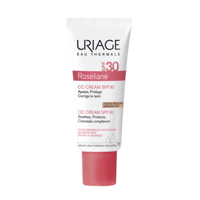 Image of Uriage Roséliane Hydraterende &amp; Beschermende CC Crème SPF30 Tube 40ml