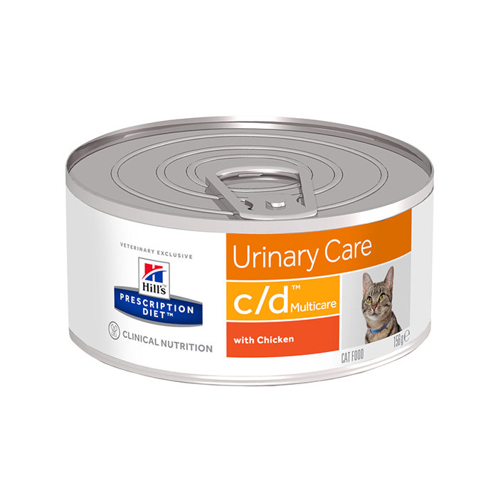 Image of Hills Prescription Diet Urinary Care C/D Kattenvoer Kip 156g 