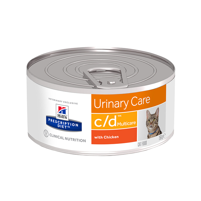 Image of Hills Prescription Diet Urinary Care C/D Kattenvoer Kip 156g