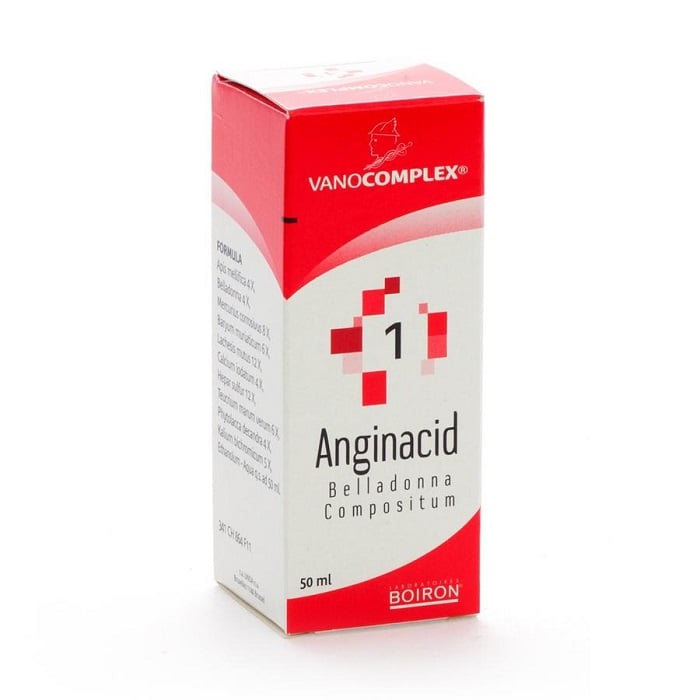 Image of Vanocomplex 1 Anginacid Druppels 50ml 