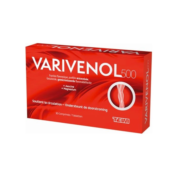 Image of Varivenol 500mg 30 Tabletten