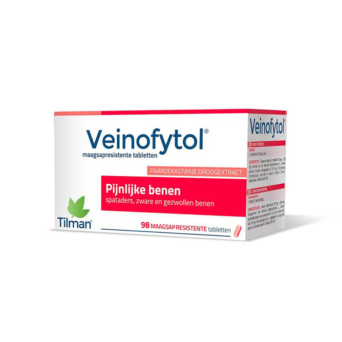 Image of Veinofytol Pijnlijke Benen 50mg 98 Maagsapresistente Tabletten 