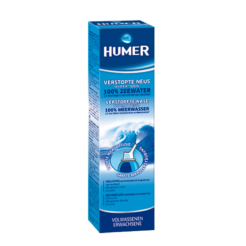Image of Humer Hypertonische Spray Verstopte Neus Volwassenen 50ml