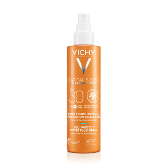 Image of Vichy Capital Soleil Cell Protect Onzichtbare Fluide Spray SPF30 - 200ml 