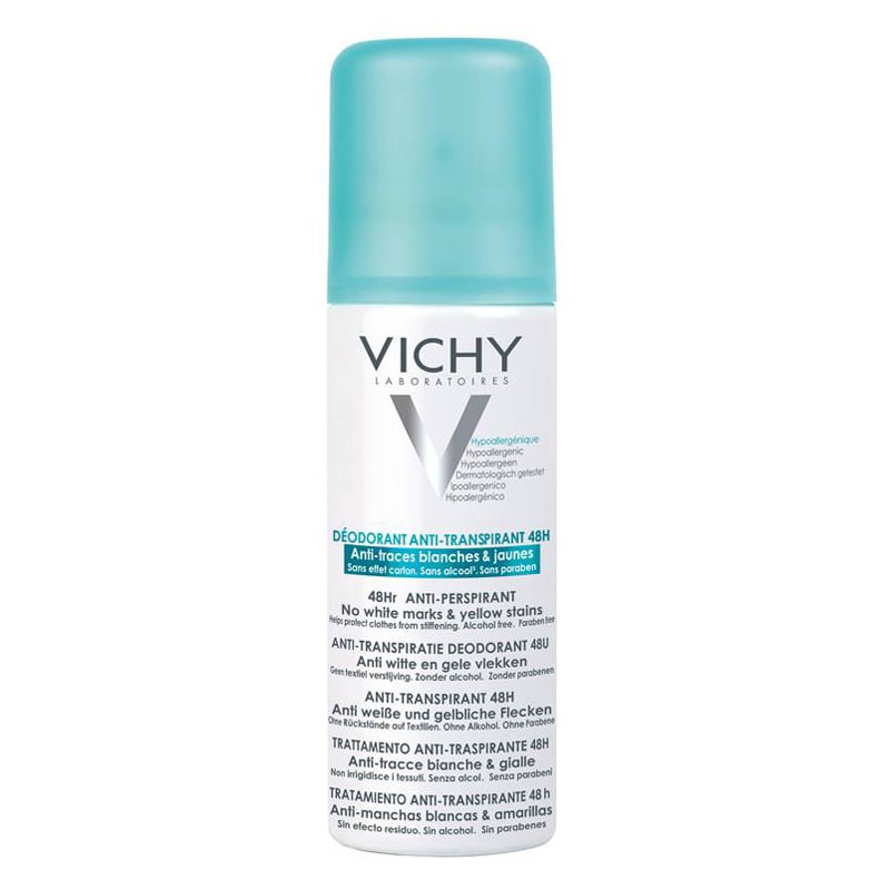 Image of Vichy Deodorant Spray Anti-Witte en Gele Vlekken 48u 125ml 