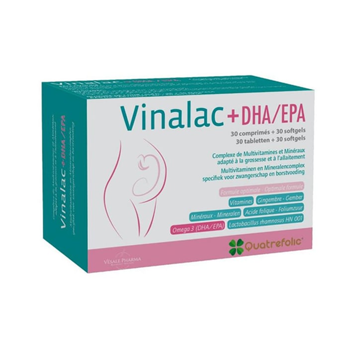 Image of Vinalac DHA/EPA Caps 30 Tabletten + 30 Softgels Optimale Formule