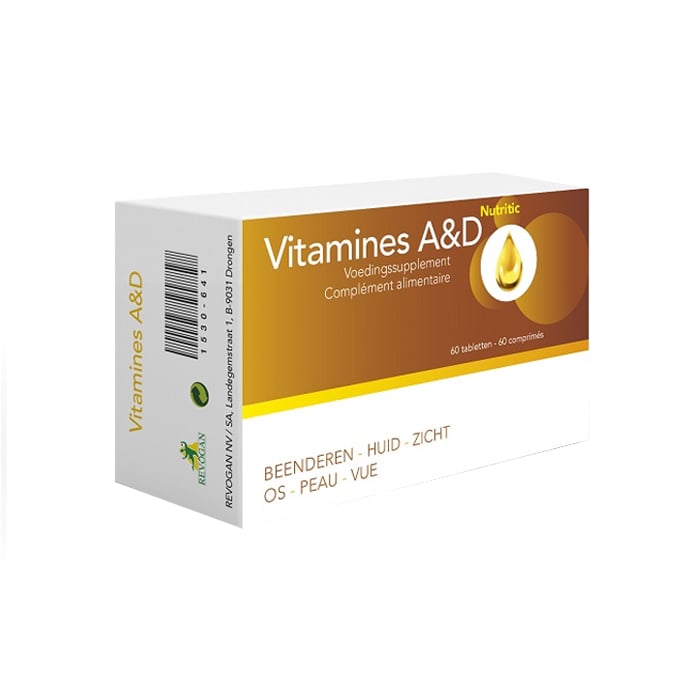 Image of Vitamines A&D 60 Tabletten