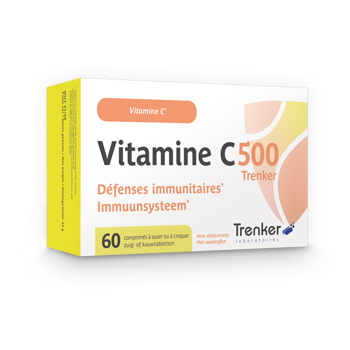 Image of Vitamine C 500 Immuunsysteem 60 Kauwtabletten
