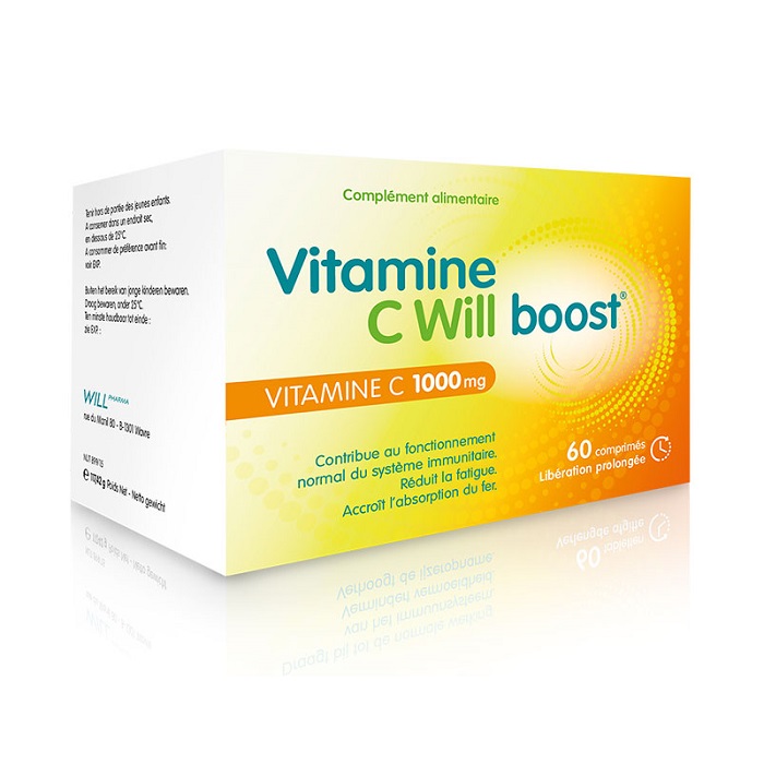 Image of Vitamine C Will Boost 1000mg 60 Tabletten 