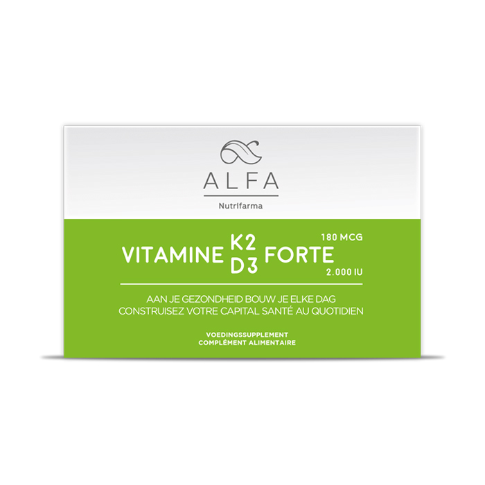 Image of Alfa Vitamine K2 D3 Forte 30 Softgels