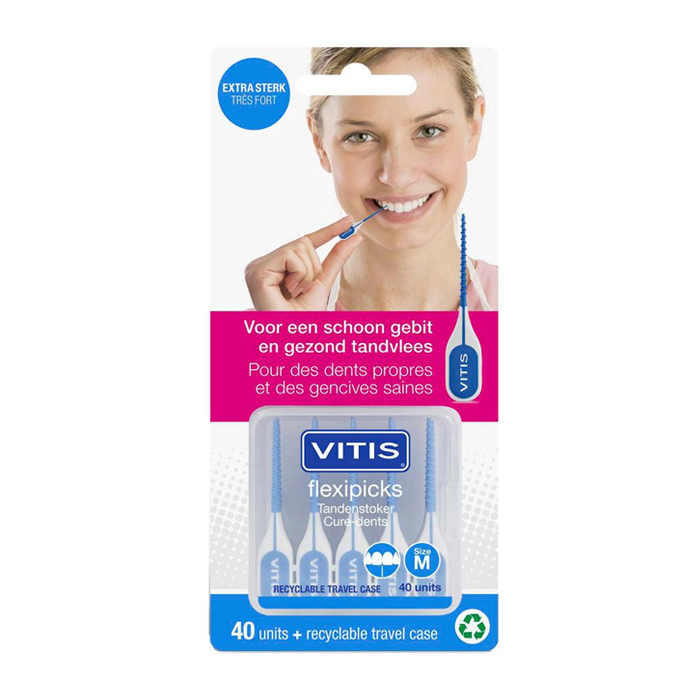 Image of Vitis Flexipicks - Extra Sterk - 40 Stuks 