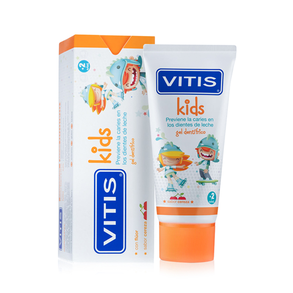 Image of Vitis Kids Gel Tandpasta 2+ Jaar 50ml