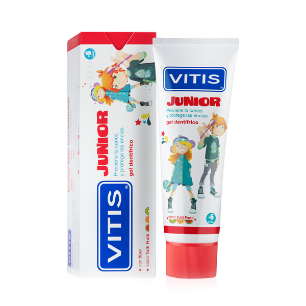 Image of Vitis Junior Gel Tandpasta 6+ Jaar 75ml 