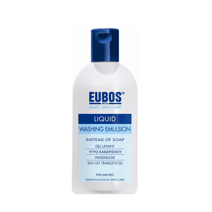 Image of Eubos Blauwe Vloeibare Wasemulsie 200ml