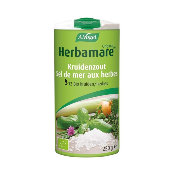 Image of A. Vogel Herbamare Glutenvrij Kruidenzout 250g NF 