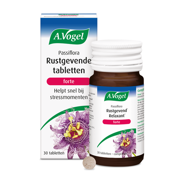 Image of A. Vogel Passiflora Forte Rustgevend - 30 Tabletten