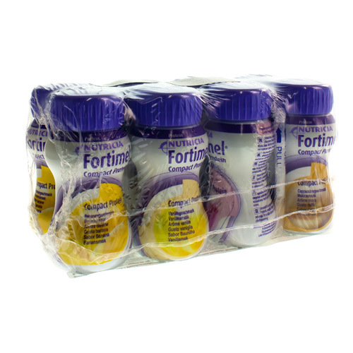 Image of Fortimel Compact Protein Mix Multipack 8x125ml 