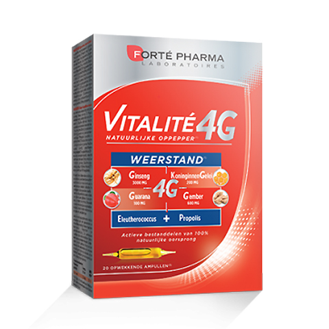 Image of Forté Pharma Vitalite 4G Weerstand 20x10ml Ampules