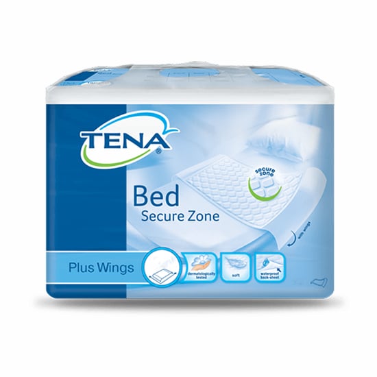 Image of Tena Bed Plus Wings 80x180cm 20 Stuks 