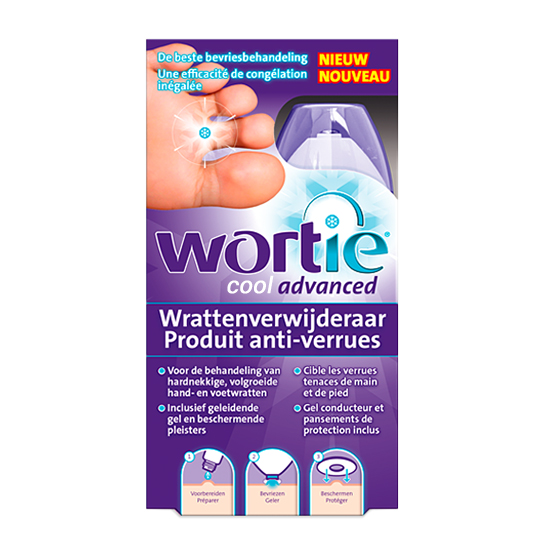 Image of Wortie Wrattenverwijderaar Cool Advanced 12+ Jaar 50ml 