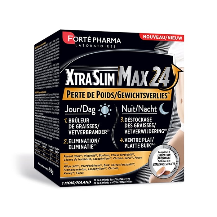 Image of Forté Pharma Xtraslim Max 24 60 Tabletten 