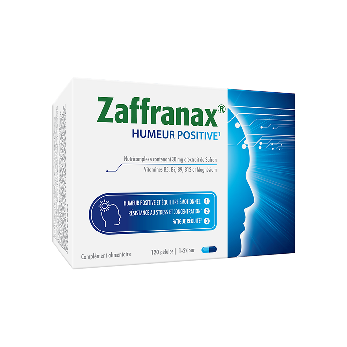 Image of Zaffranax Positieve Stemming 120 Capsules NF