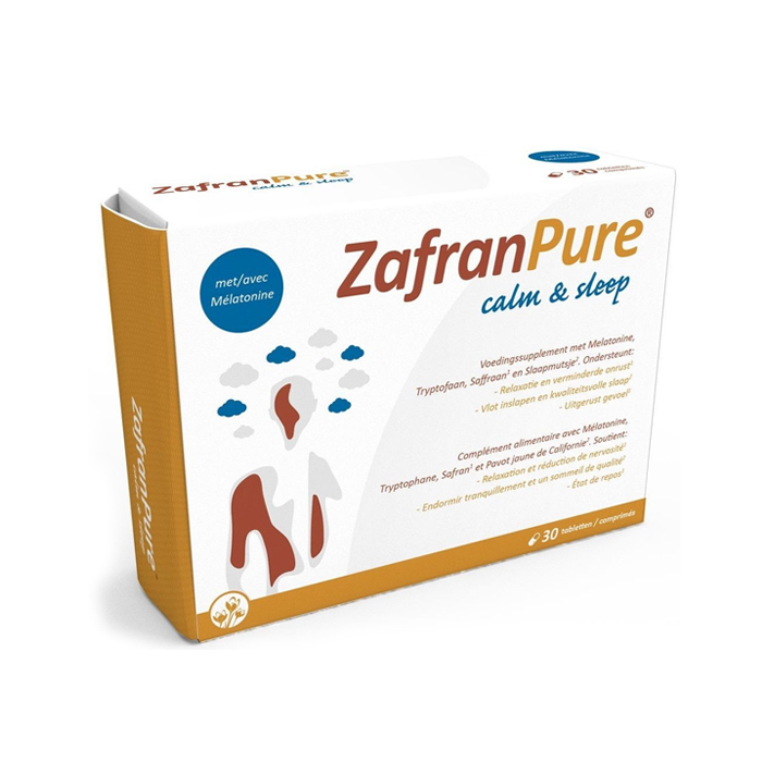 Image of ZafranPure Calm &amp; Sleep 30 tabletten 