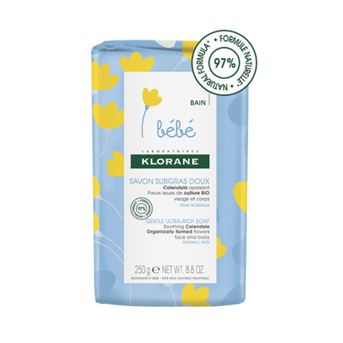 Image of Klorane Bébé Milde Overvette Zeep Met Calendula 250g 