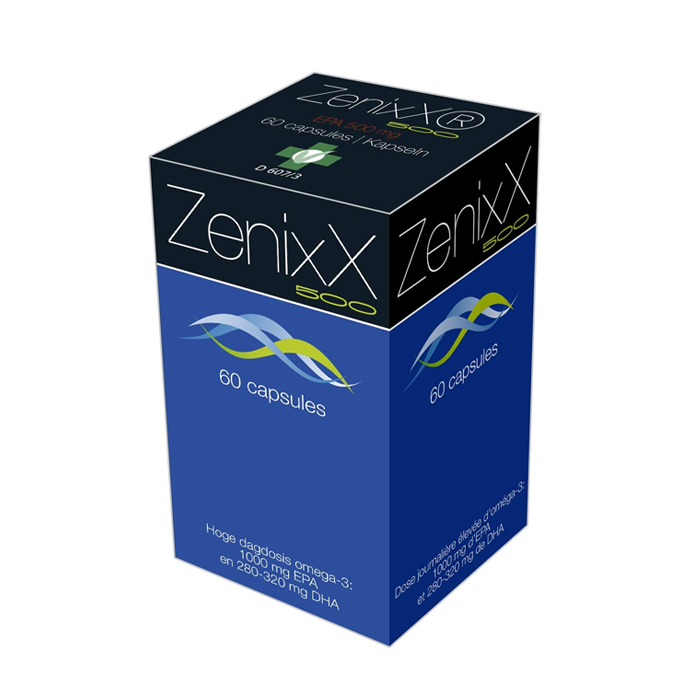 Image of ZenixX 500mg 60 Capsules 