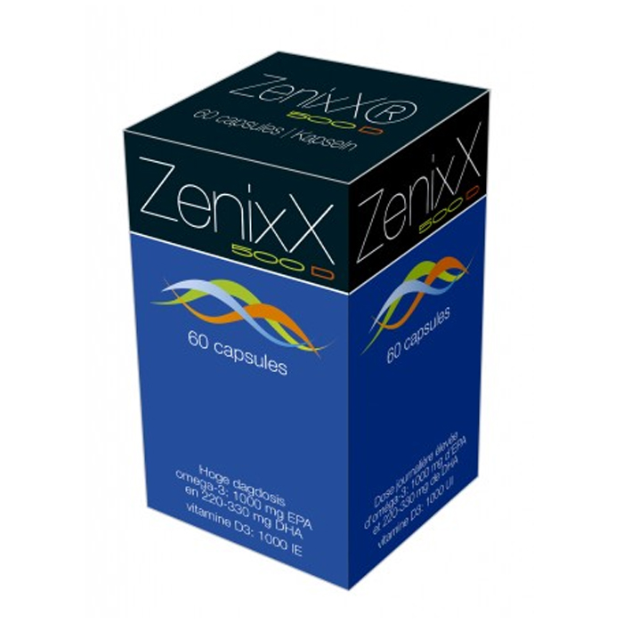 Image of ZenixX 500 D 60 Capsules