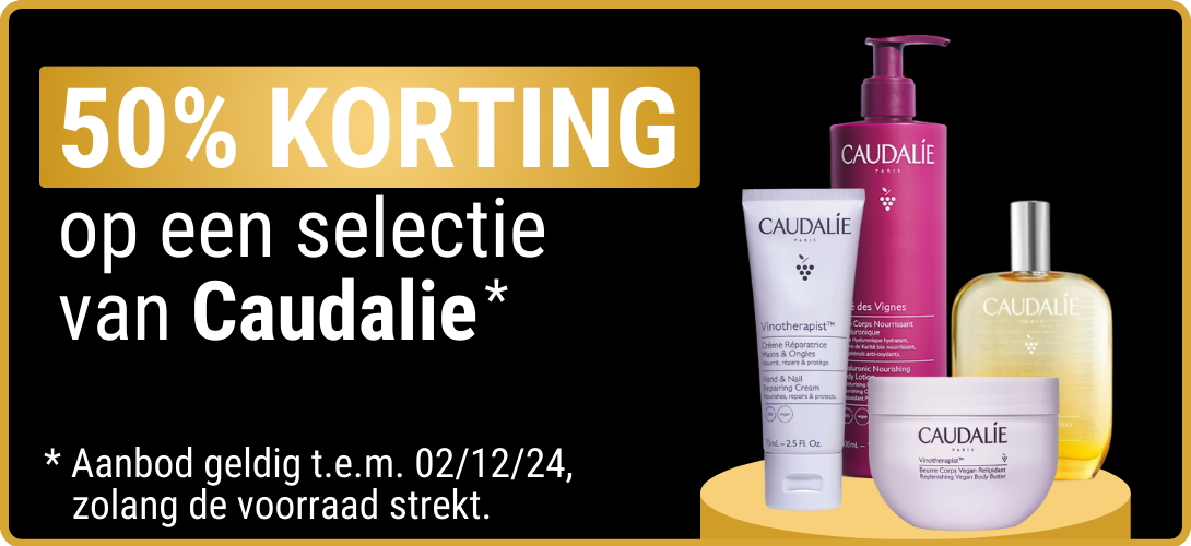 Caudalie 50 procent korting op selectie