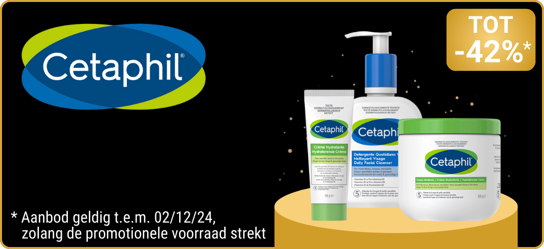 Cetaphil tot 42 procent korting Black Friday 