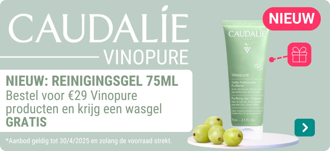 Caudalie vinopure actie maart 2025