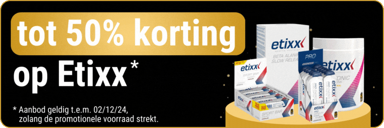 tot 50 procent korting Etixx