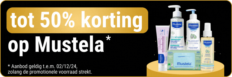 Tot 50 procent korting op Mustela